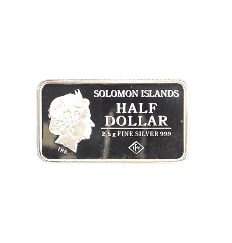 Solomon Islands ½ Dollar 2018 Budapest